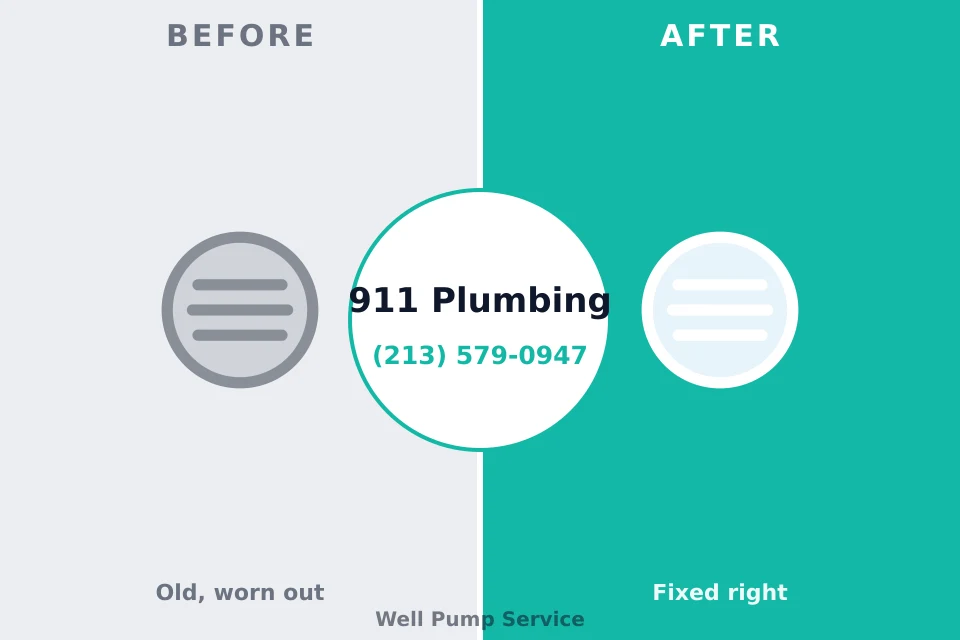 Before and after: plumbing company Port Isabel, TX